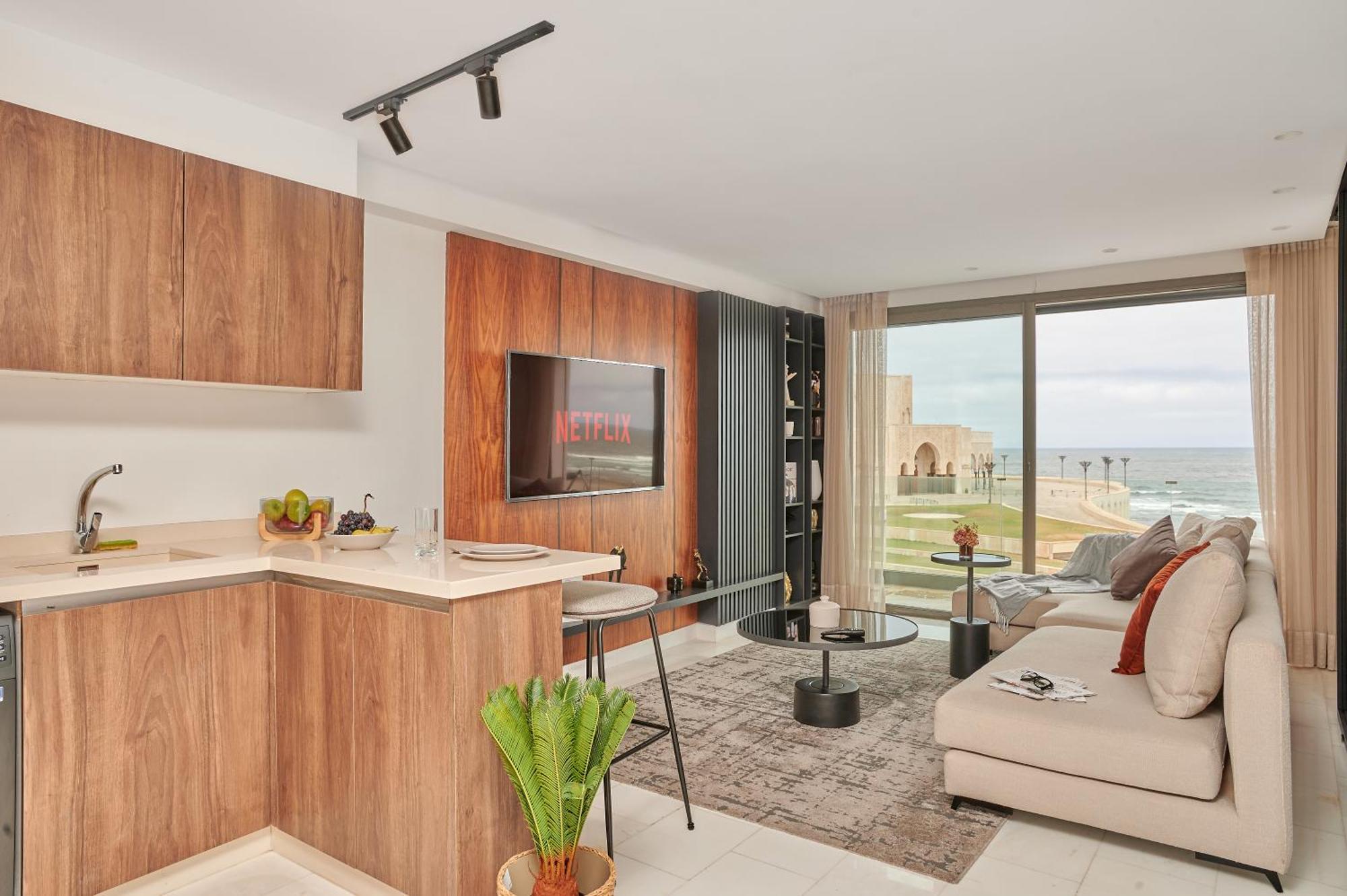 Apartment Sea View B14 - Mosquee Hassan II - By Thecasaedition Casablanca Extérieur photo